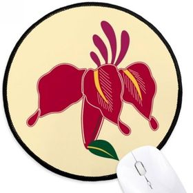 Dıythinker Boyama Japon Kültürü Güzel Yuvarlak Kaymaz Mouse Pad