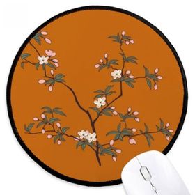 Dıythinker Boyama Kırmızı Yeşil Kültür Ağacı Yuvarlak Kaymaz Mouse Pad