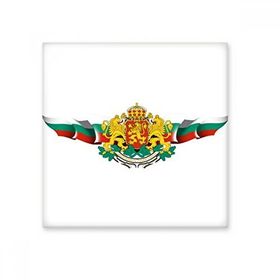 Dıythinker Bulgaristan Bayrağı Ulusal Amblem 20x20 cm Seramik Karo