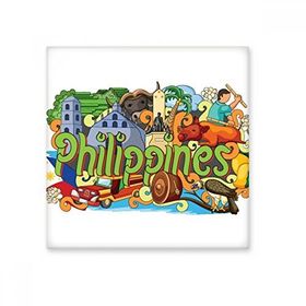 Dıythinker Camiguen Filipin Grafiti 20x20 cm Seramik Karo