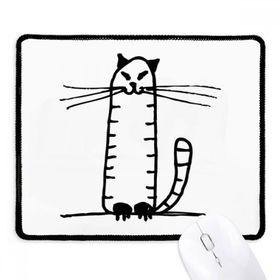Dıythinker Cat Stripe Sit Black Line Kaymaz Siyah Başlıklı Kenarlar