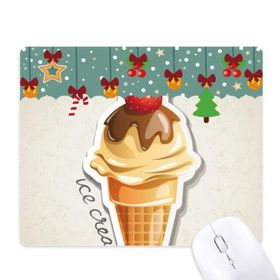 Dıythinker Çilek Çikolata Tatlı Dondurma Koni Mouse Pad