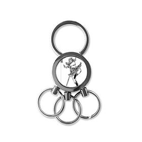 Dıythinker Çin Çin Ustalık Parçası Batı Figürü Güneş Wukong Çizgi Çizim Metal Anahtarlık