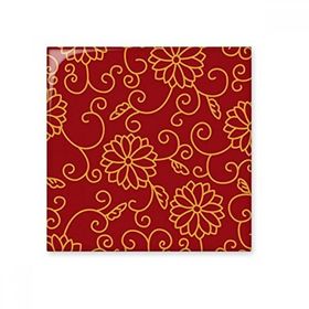 Dıythinker Çin Japon Stili Asya Çiçekleri Parlak Desen Seramik Bisk Fayans Dekorasyon 20x20 cm Seramik Karo