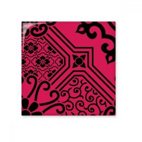 Dıythinker Çin Japon Stili Asya Hatları Parlak Desen Seramik Dekorasyon 10x10 cm Seramik Karo