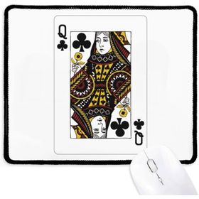 Dıythinker Club Q Oyun Kartları Desen Kaymaz Mouse Pad