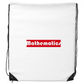 Dıythinker Course And Major Matematik Kırmızı İpli Sırt Çantası