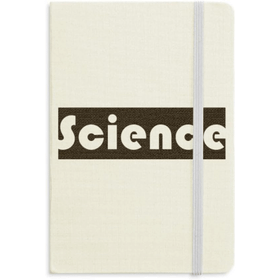 Dıythinker Course and Major Science Siyah Kumaş Sert Kapak A5 Defter