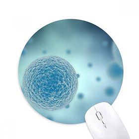 Dıythinker Creature Science Bioplast Mikrokozmik Baskılı Yuvarlak Kaymaz Kauçuk Mouse Pad