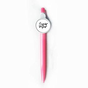 Dıythinker Cupid Is Stupid Alıntı Stil Geri Çekilebilir Mavi Tükenmez Kalem