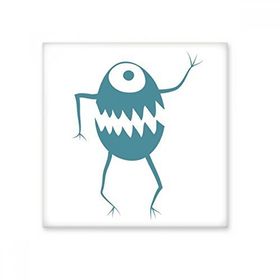 Dıythinker Cyclops Alien Creature Seramik Bisque Fayans 10x10 cm Seramik Karo