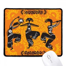 Dıythinker Dance People Meksika Totems Meksika Flute Kaymaz Siyah Başlıklı Kenarlar