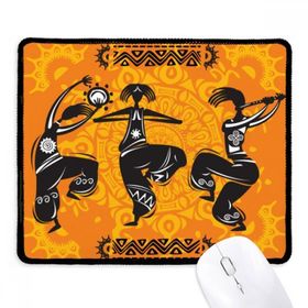 Dıythinker Dance People Meksika Totems Meksika Flute Kaymaz Siyah Başlıklı Kenarlar