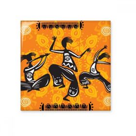 Dıythinker Dance People Meksika Totems Meksika Seramik Biske Fayans 20x20 cm Seramik Karo