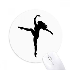 Dıythinker Dans Sporları Dansçı Performans Sanatı Baskılı Yuvarlak Kaymaz Kauçuk Mouse Pad