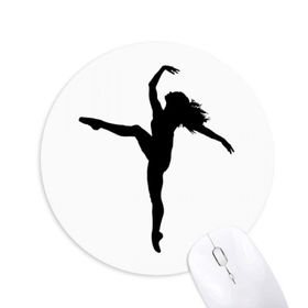 Dıythinker Dans Sporları Dansçı Performans Sanatı Baskılı Yuvarlak Kaymaz Kauçuk Mouse Pad