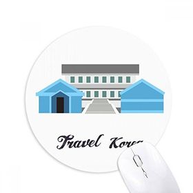 Dıythinker Demilitarized Zone In Korea Baskılı Yuvarlak Kaymaz Kauçuk Mouse Pad