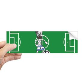 Dıythinker Dikdörtgen Arjantin Mumya Futbol Sporlar Dizüstü Bilgisayar Pencere Çıkartması