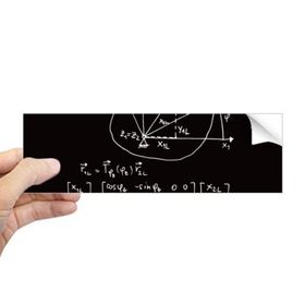 Dıythinker Dikdörtgen Matematik Kowledge Dair Dizüstü Bilgisayar Pencere Çıkartması