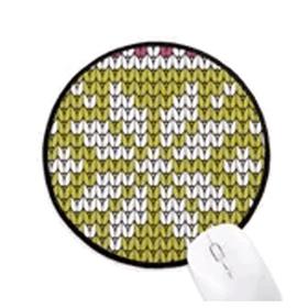 Dıythinker Dikiş Ahtapot Dörtgen Illüstrasyon Yuvarlak Kaymaz Mouse Pad
