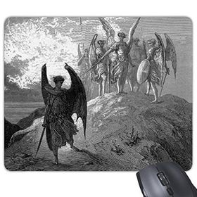 Dıythinker Din Hristiyanlık Eski Ahit İncil Hikayesi Gri İsrail Tarih Haçlı Seferleri Çizim Desen Dikdörtgen Kaymaz Kauçuk Mouse Pad
