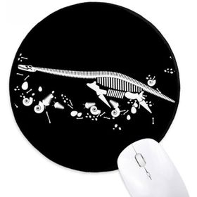 Dıythinker Dinozor Kemik Kemikleri Küçük Yuvarlak Kaymaz Mouse Pad