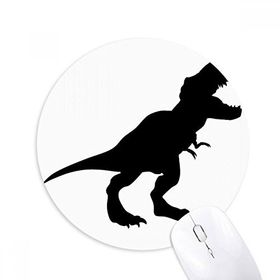 Dıythinker Dinozor Kemikleri Tyrannosaurus Rex Baskılı Yuvarlak Kaymaz Kauçuk Mouse Pad
