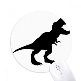 Dıythinker Dinozor Kemikleri Tyrannosaurus Rex Baskılı Yuvarlak Kaymaz Kauçuk Mouse Pad