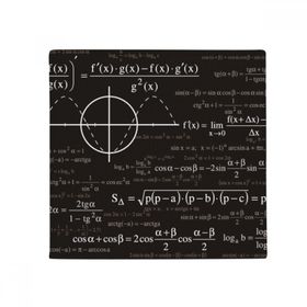 Dıythinker Eğri Grafikleri Matematiksel Formül Hesaplamaları Baskılı Yuvarlak Kaymaz Kauçuk Mouse Pad