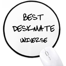 Dıythinker En İyi Deskmate Evren Mezuniyet sezonu Yuvarlak Kaymaz Mouse Pad