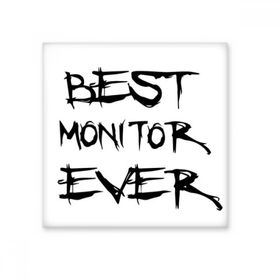 Dıythinker En İyi Monitör Ever Mezuniyet Sezonu 10x10 cm Seramik Karo
