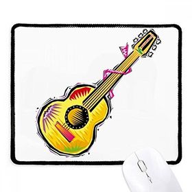 Dıythinker Enstrüman Gitar Meksika Element İllüstrasyon Kaymaz Siyah Başlıklı Kenarlar