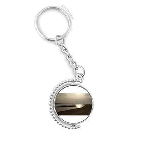 Diythinker Erkek Alacakaranlık Plaj Fotoğrafçılığı Döndürülebilir Çok Renkli 3x9 cm Anahtarlık