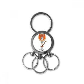 Dıythinker Erkek Araba Yaratıcı 7x2,8 cm Biblo Anahtarlık