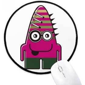 Dıythinker Evren Alien Canavar Pembe Canavar Yuvarlak Kaymaz Mouse Pad