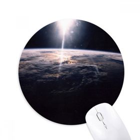 Dıythinker Evren Uzay Gizemli Yıldız Anten Baskılı Yuvarlak Kaymaz Kauçuk Mouse Pad