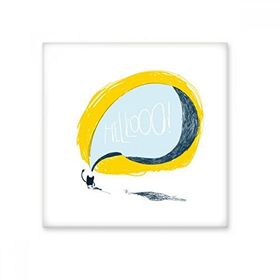 Dıythinker Evren Uzaylı Canavar Kedi Gece 10x10 cm Seramik Karo