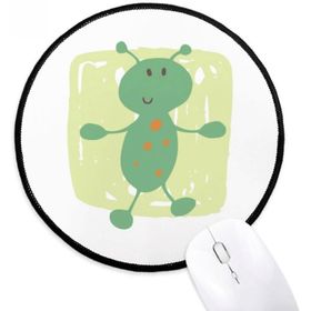 Dıythinker Evren ve Alien Graffiti Alien Yuvarlak Kaymaz Mouse Pad