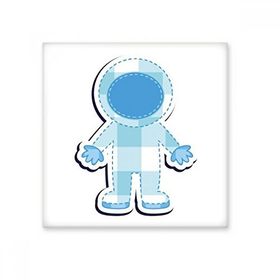 Dıythinker Evren ve Uzaylı Astronot Seramik 10x10 cm Seramik Karo