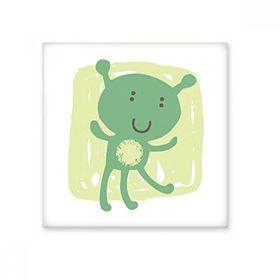 Dıythinker Evren ve Uzaylı Grafiti Uzaylı 10x10 cm Seramik Karo
