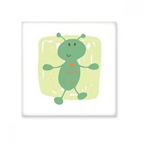 Dıythinker Evren ve Uzaylı Grafiti Uzaylı 10x10 cm Seramik Karo