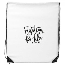 Dıythinker Fighting For Life Alıntı İpli Sırt Çantası