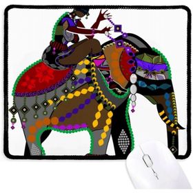 Dıythinker Fil Trekking Çin Azınlık Giyinme Totem Kaymaz Mouse Pad