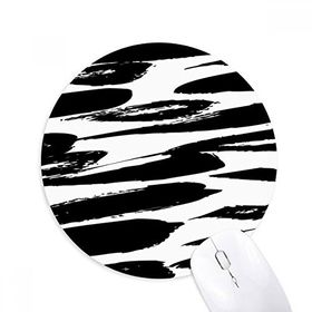 Dıythinker Fırça İşi Çin Boyama Dokusu Baskılı Yuvarlak Kaymaz Kauçuk Mouse Pad