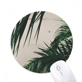 Dıythinker Fotoğrafçılık Yaprak Bitki Resmi Doğa Baskılı Yuvarlak Kaymaz Kauçuk Mouse Pad