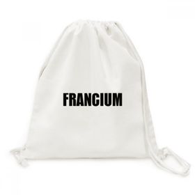 Dıythinker Francium Element İsim Kimya Kanvas İpli Sırt Çantası