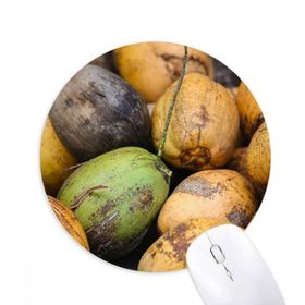 Dıythinker Fresh Papaya Resim Doğa Fotoğraf Baskılı Yuvarlak Kaymaz Kauçuk Mouse Pad