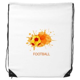 Dıythinker Futbol turuncu Spor İpli Sırt Çantası