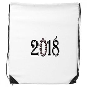 Dıythinker Garland 2018 Font Happy New Year İpli Sırt Çantası