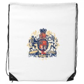 Dıythinker Garment Crown Lion Unicorn Kırmızı Mavi Sırt Çantası